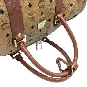 (L5) MCM Backpack Bag Brown PVC MCM | Bags | 798333bj L5 Mcm Travel Bag Brown Pvc | Poshmark main image 3
